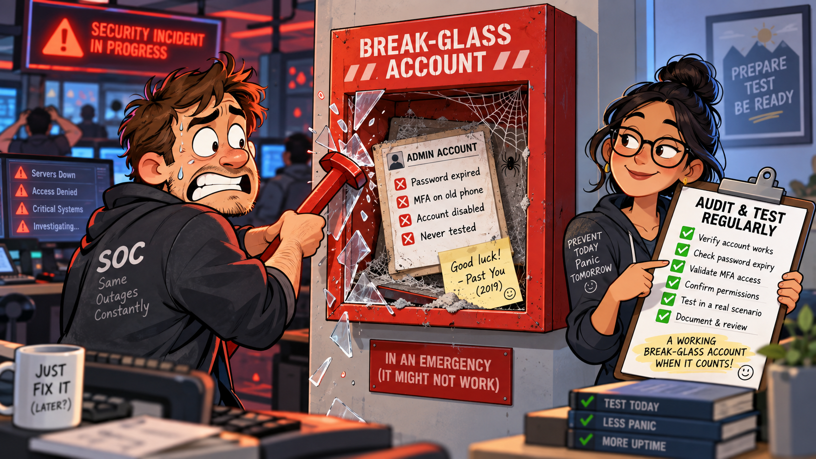 Break-the-glass: Can you?